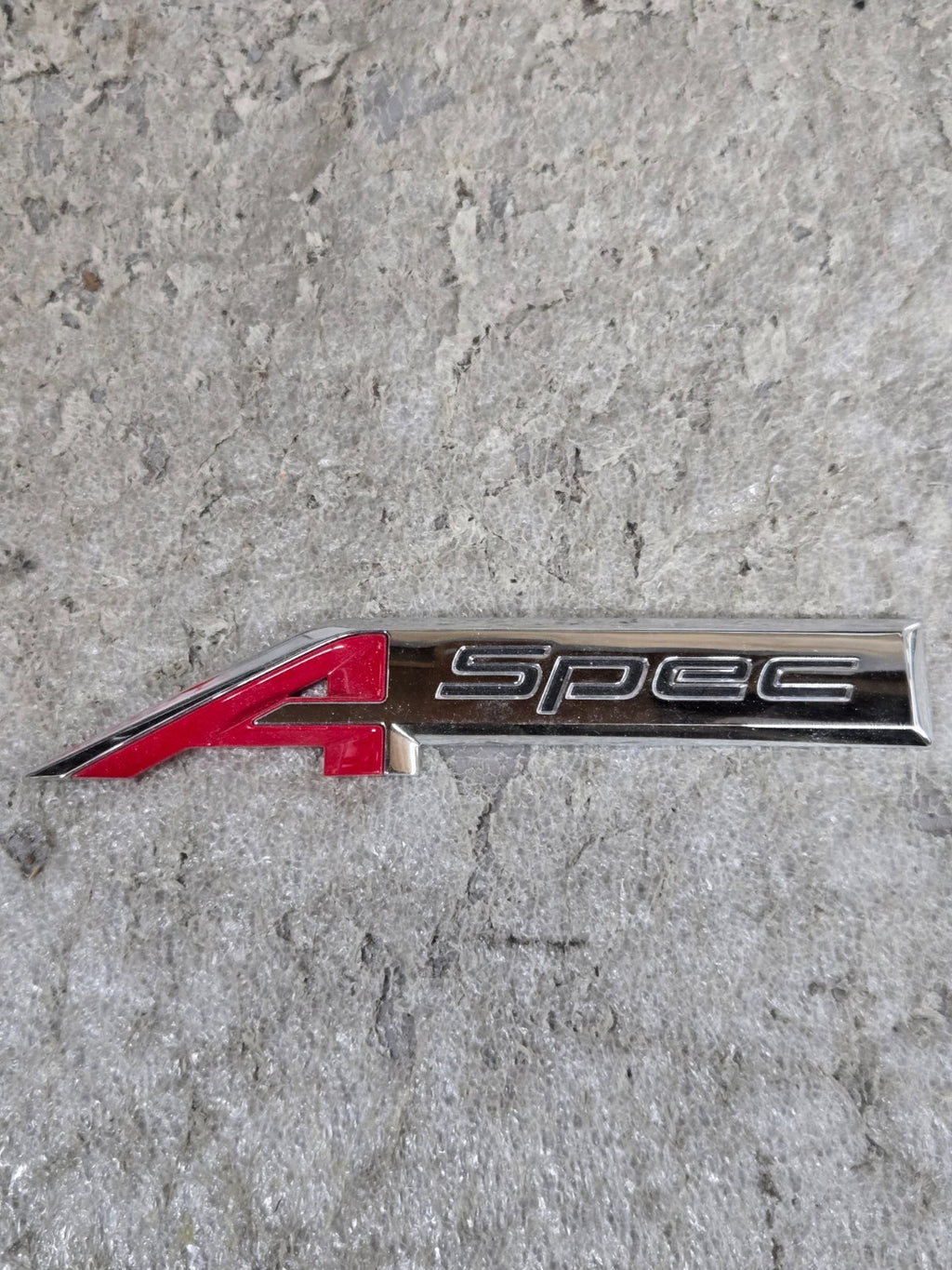 2018-2020 ACURA TLX A-SPEC FRONT PASSENGER FENDER BADGE LOGO SPORT EMBLEM OEM