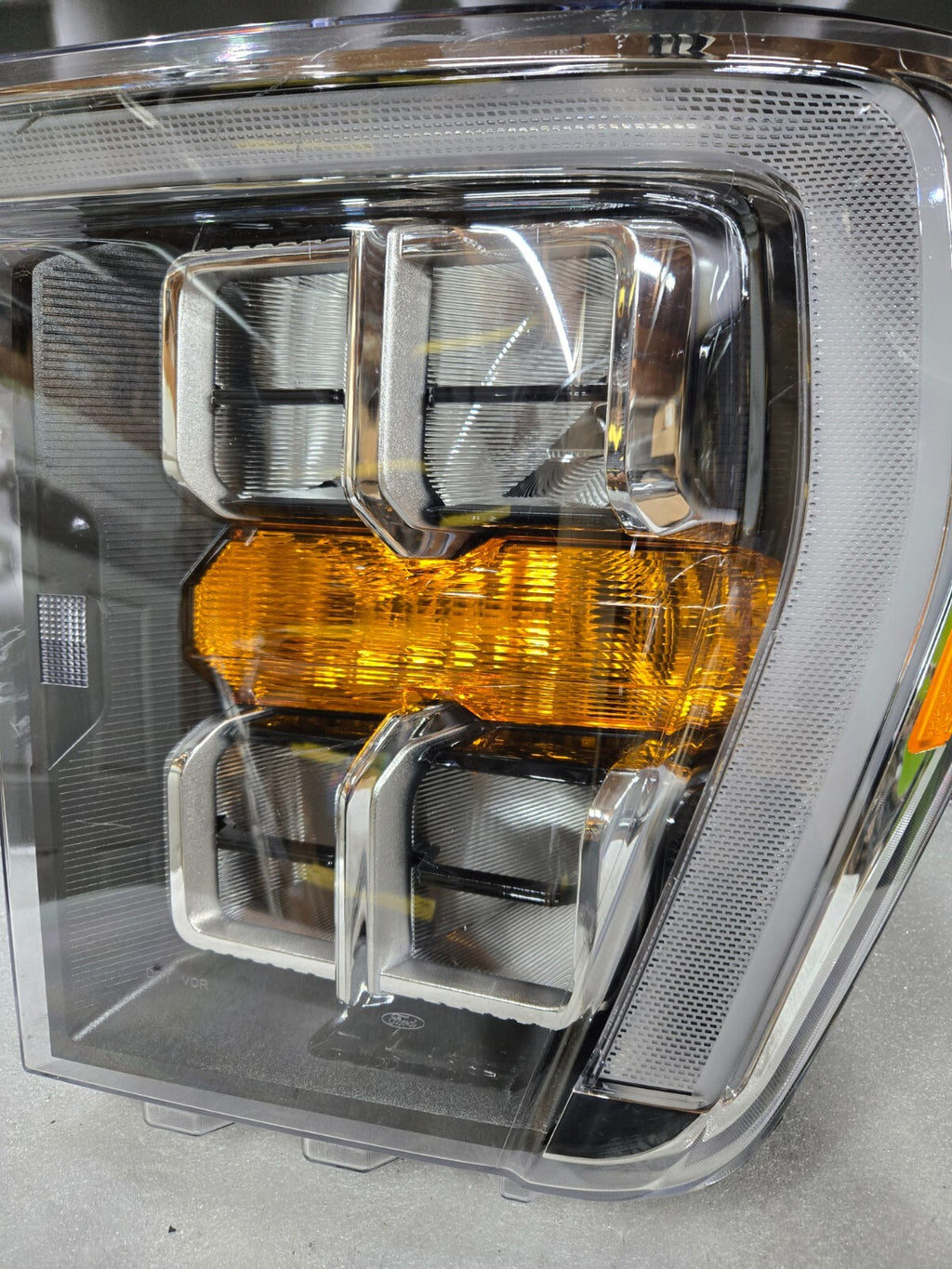 2021 2022 2023 Ford F-150 F150 Headlight Quad LED LH Left Driver Side Chrome OEM
