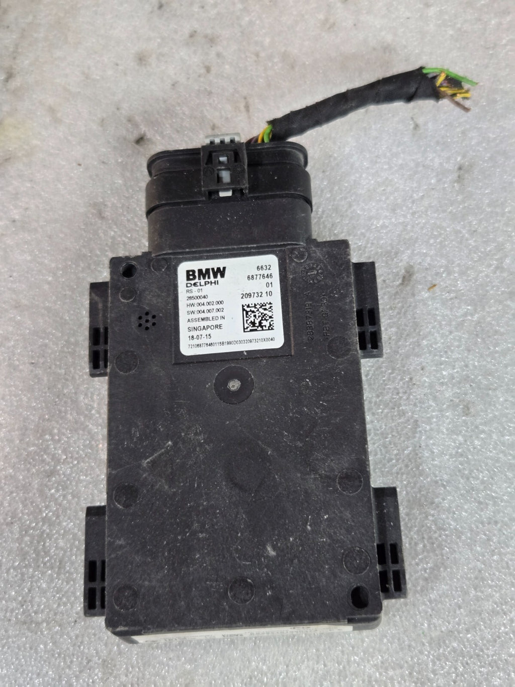 2016-2020 BMW 5 7 X3 X4  FRONT / REAR BLIND SPOT RADAR SENSOR CONTROL MODULE OEM