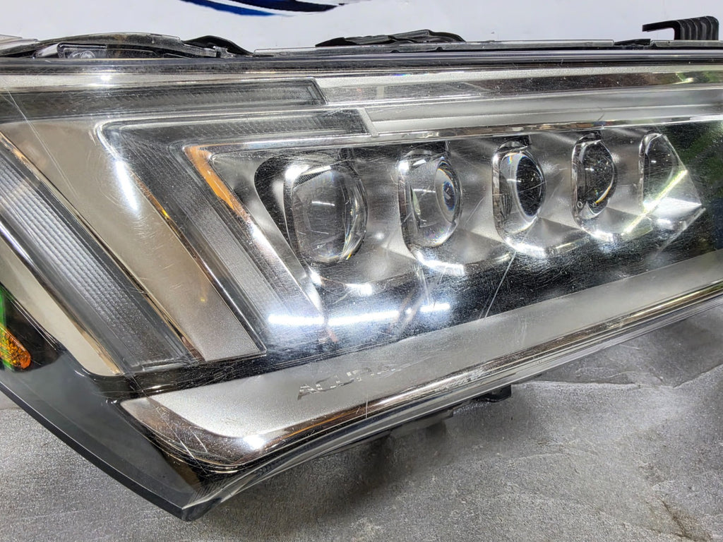 2017 2018 2019 Acura MDX LED Headlight Right RH Passenger Side OEM