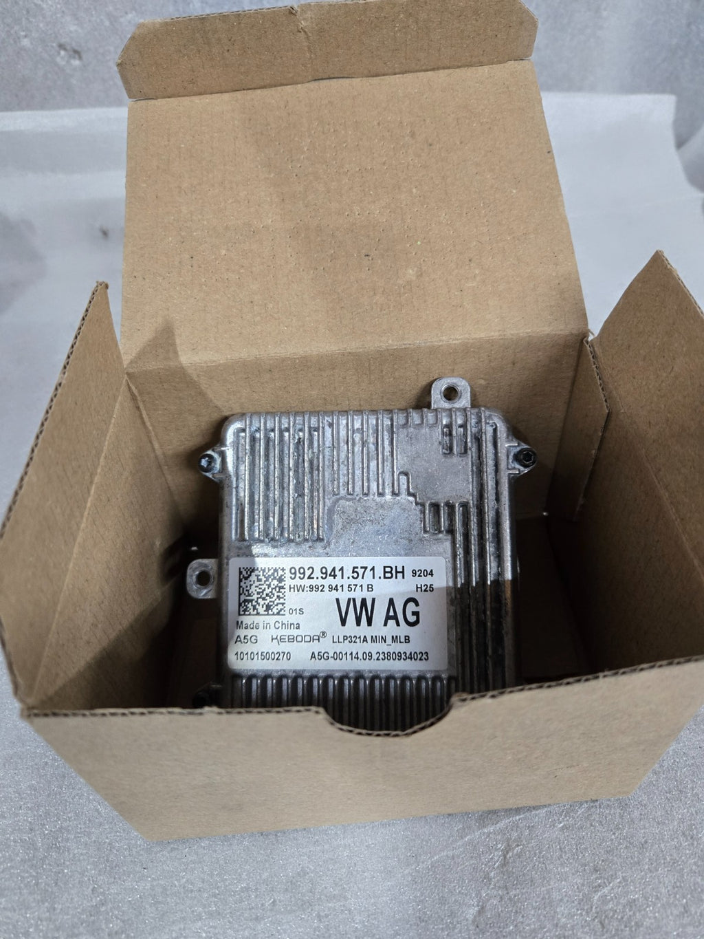 2024-2025 PORSCHE PANAMERA HEADLIGHT BALLAST CONTROL MODULE OEM 992941571BH