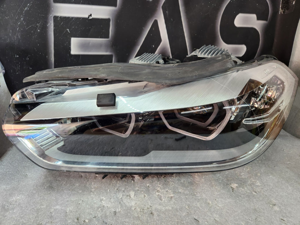 2019 2020 2021 BMW X2 HEADLIGHT LEFT DRIVER SIDE F39 OEM 63118738189 COMPLETE