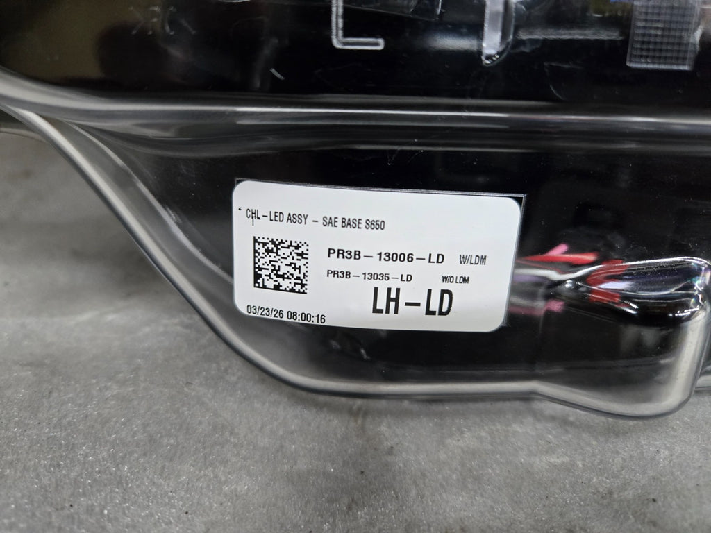 2024 2025 2026 Ford Mustang LED Headlight LH Left Driver Black PR3B-13006-LD OEM
