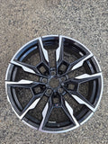 2024 BMW i5 G26 M440i Front Rim Wheel 19x8.5" ET35 Style 861M Black / Silver OEM