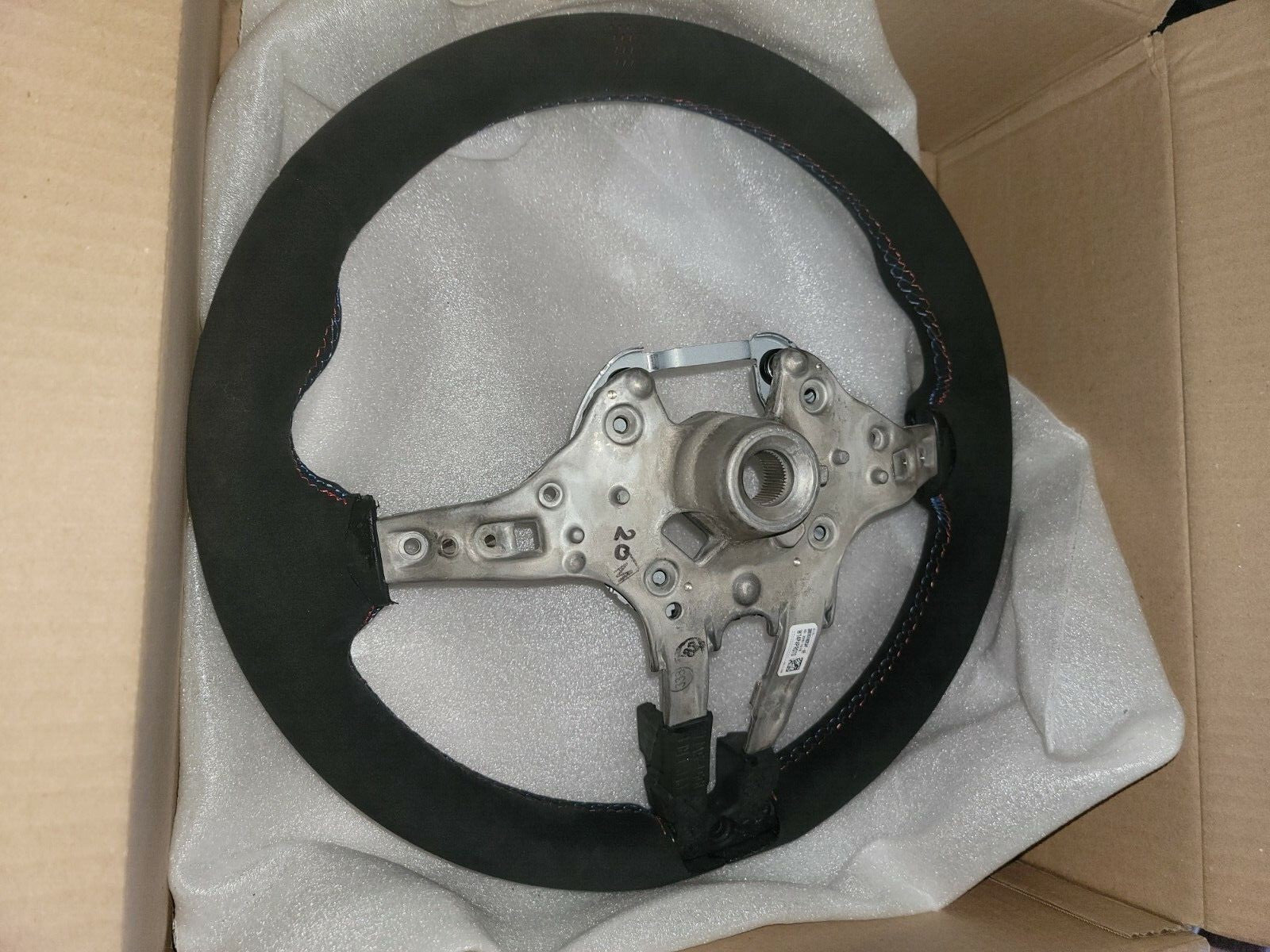 15-21 BMW M2CS M3CS STEERING WHEEL ALCANTARA Performance F80 F82 SPORT M2 M3 M4