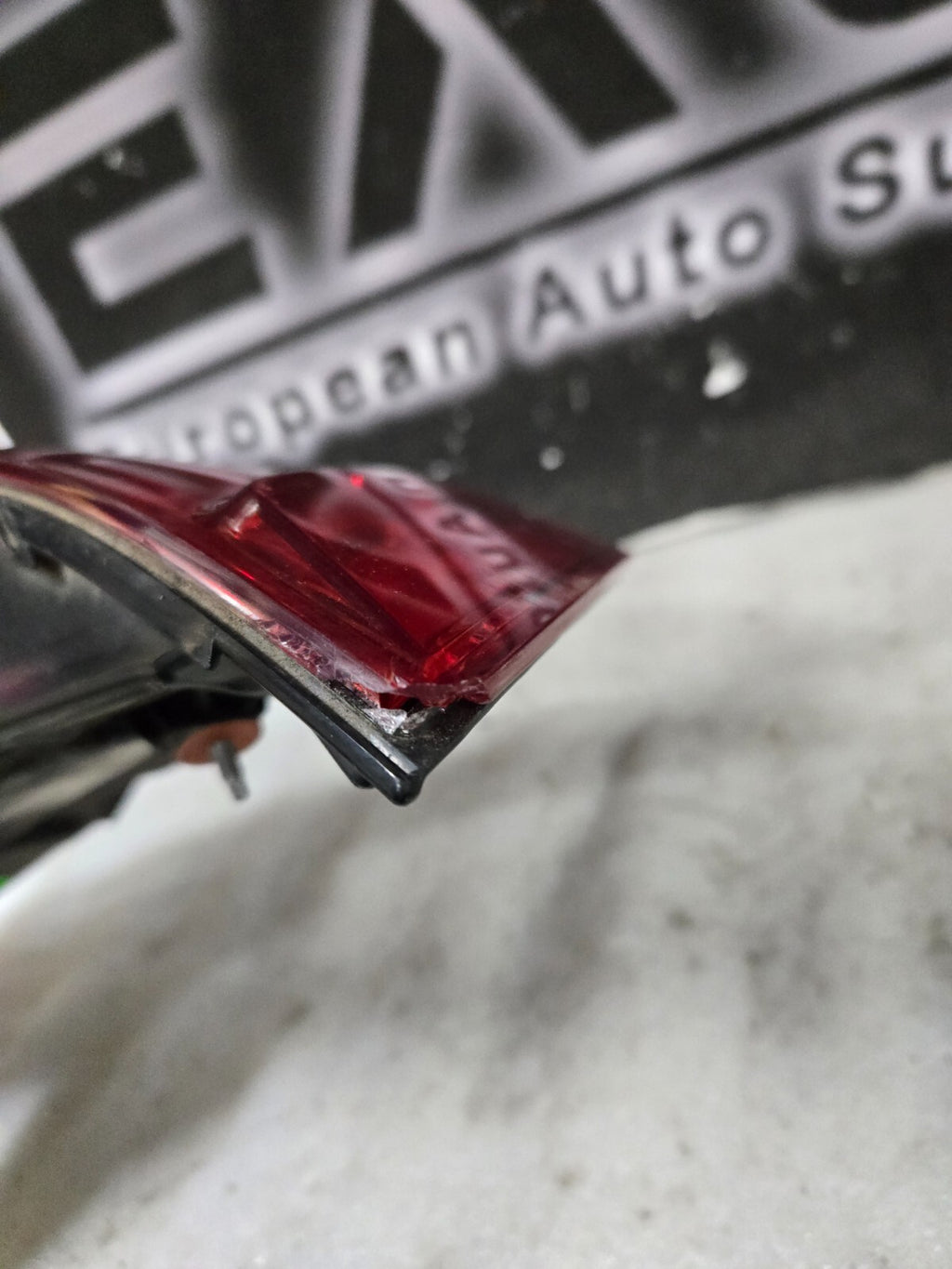 2016-2018 AUDI Q7 Left LH Drivers Side LED Tail Light Lamp Upper 4M0945093D OEM