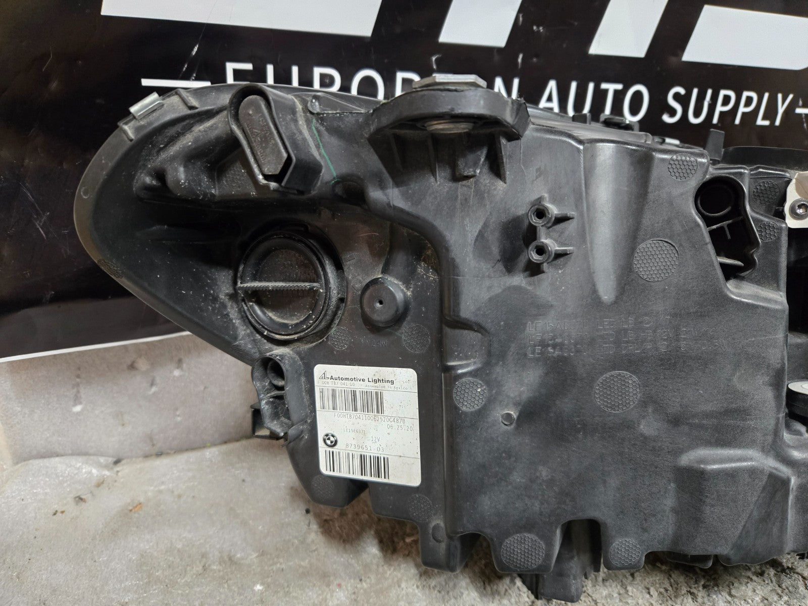 2018-2021 BMW X3 X4 Left LH Driver Side Non-Adaptive LED Headlight OEM COMPLETE