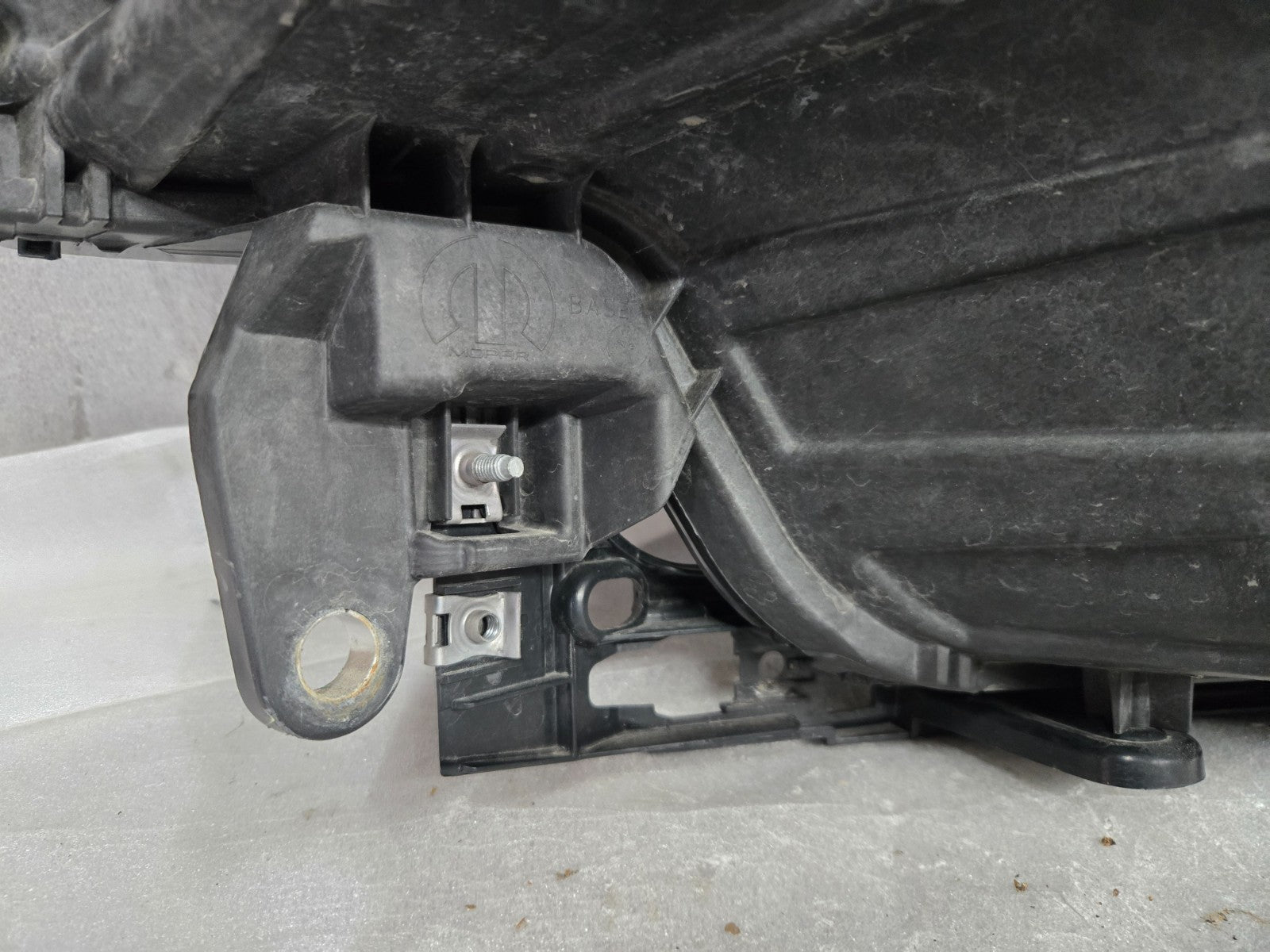 2019 - 2024 Ram 2500 3500 Right RH Black Halogen Headlight OEM P68406276AD