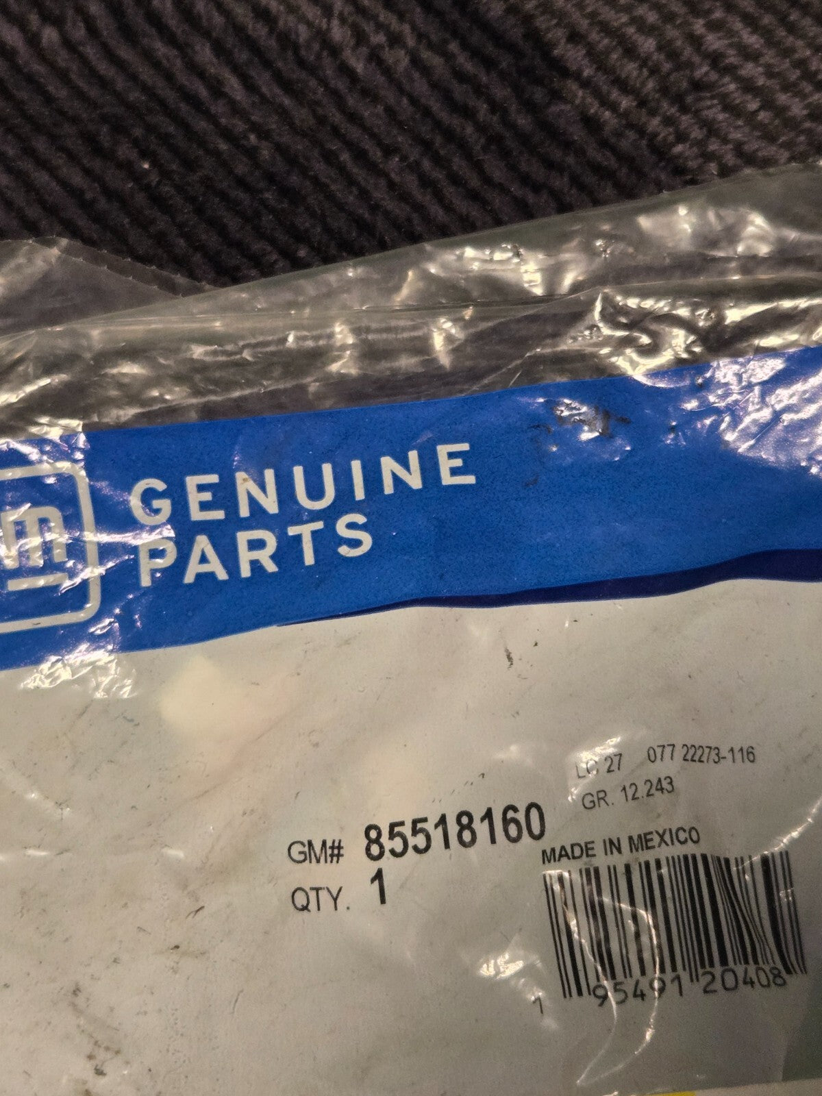 GM OEM 20-23 Encore GX Rear Bumper Electrical Components-Sensor 85518160 OEM
