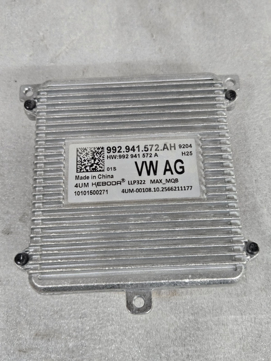 2024-25 VW Atlas Cross Sport LED Headlight Control Module Ballast 992941572AH OE