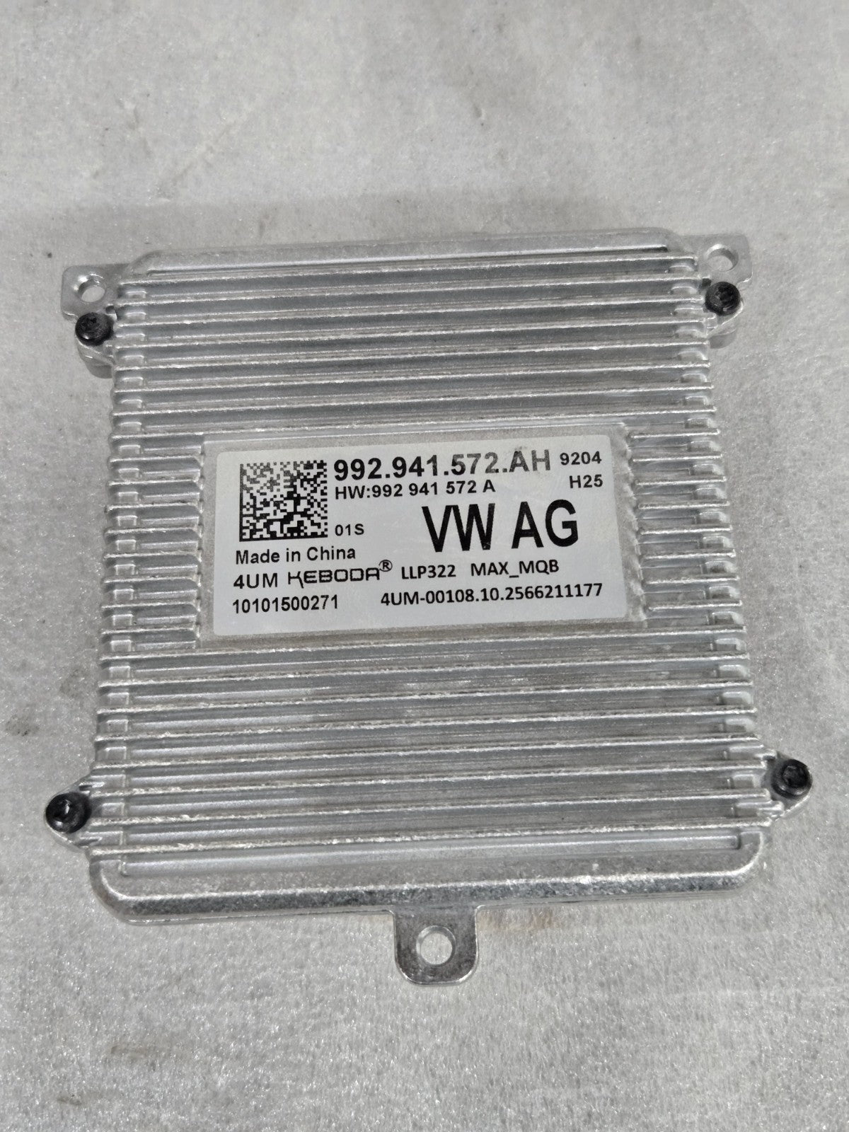 2024-25 VW Atlas Cross Sport LED Headlight Control Module Ballast 992941572AH OE