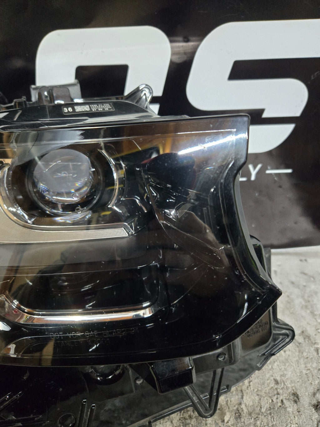 2024 2025 2026 MAZDA CX-90 Right RH Passenger Headlight Chrome Non-Adaptive OEM