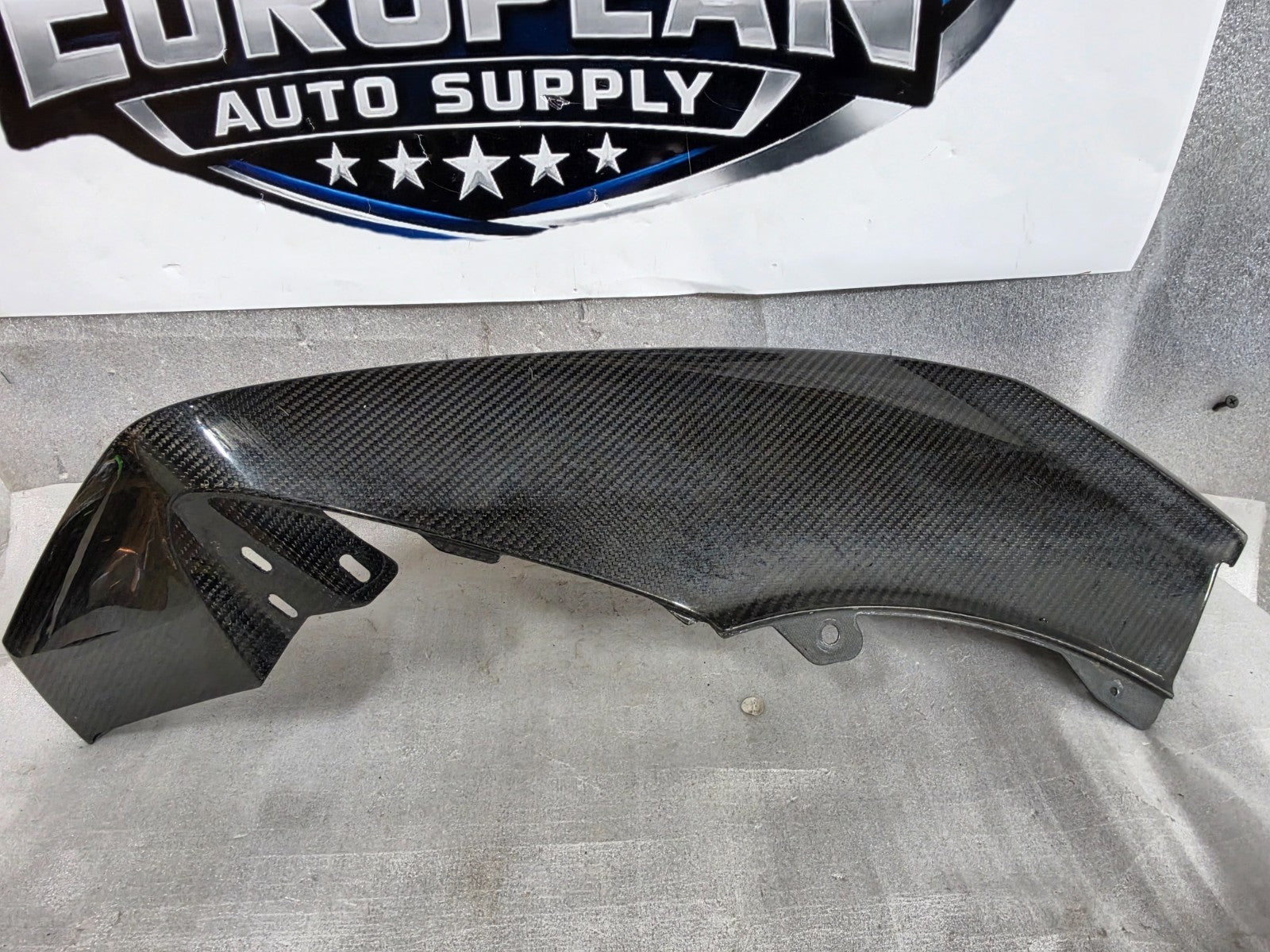 Lamborghini Urus Front Bumper LH Left 4ML807059A Carbon Lip Section OEM Genuine