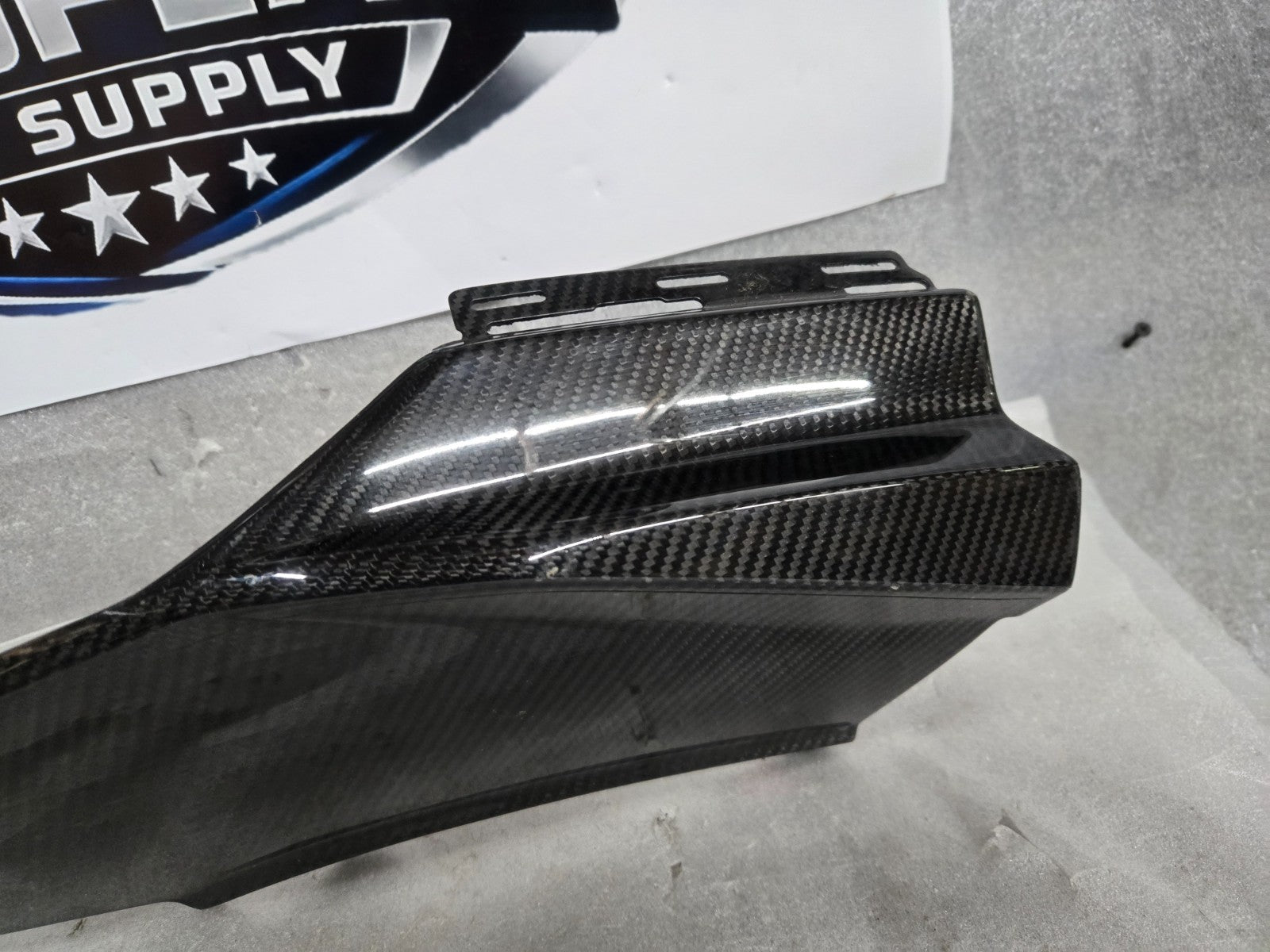 Lamborghini Urus Front Bumper LH Left 4ML807059A Carbon Lip Section OEM Genuine