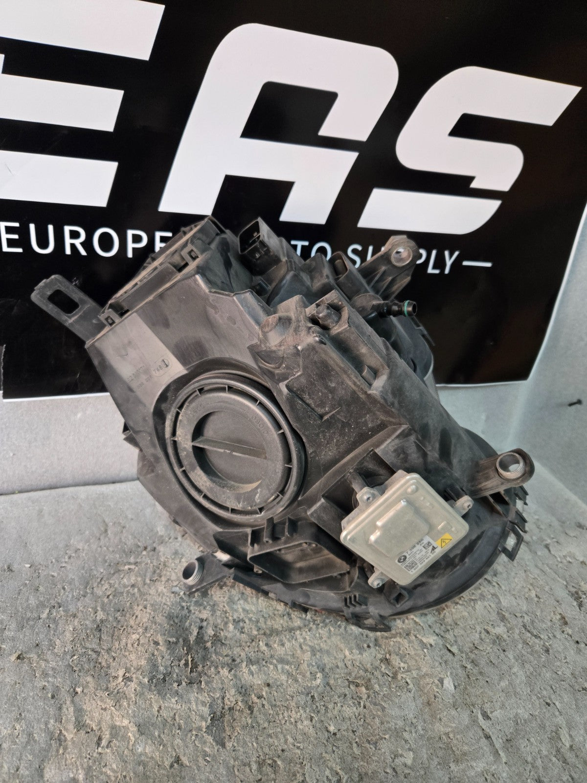 2007-2015 Mini Cooper Xenon HID Headlight LH Left Driver Chrome OEM LE05F6141