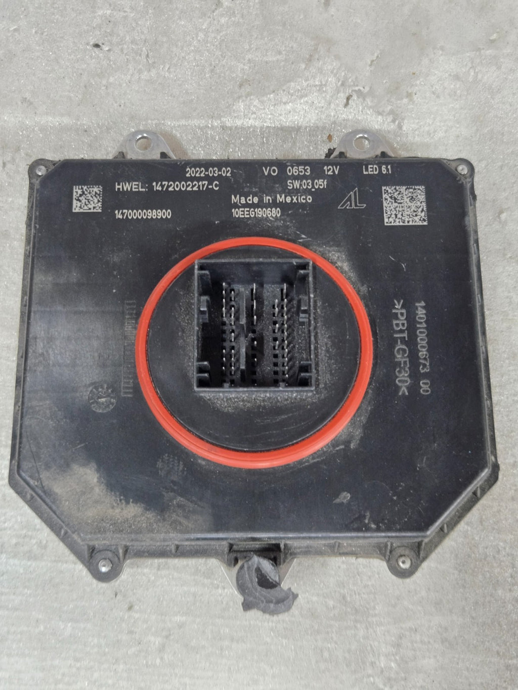2019-2022 Right OEM LED Lighting Control Module Jeep Grand Cherokee 10EEG190680
