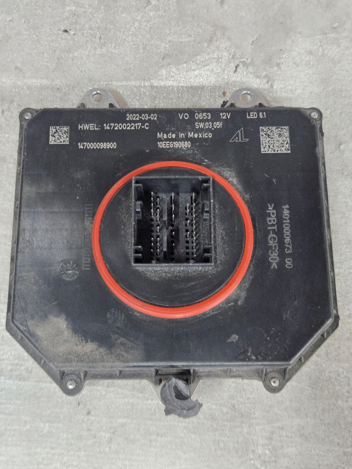 2019-2022 Right OEM LED Lighting Control Module Jeep Grand Cherokee 10EEG190680