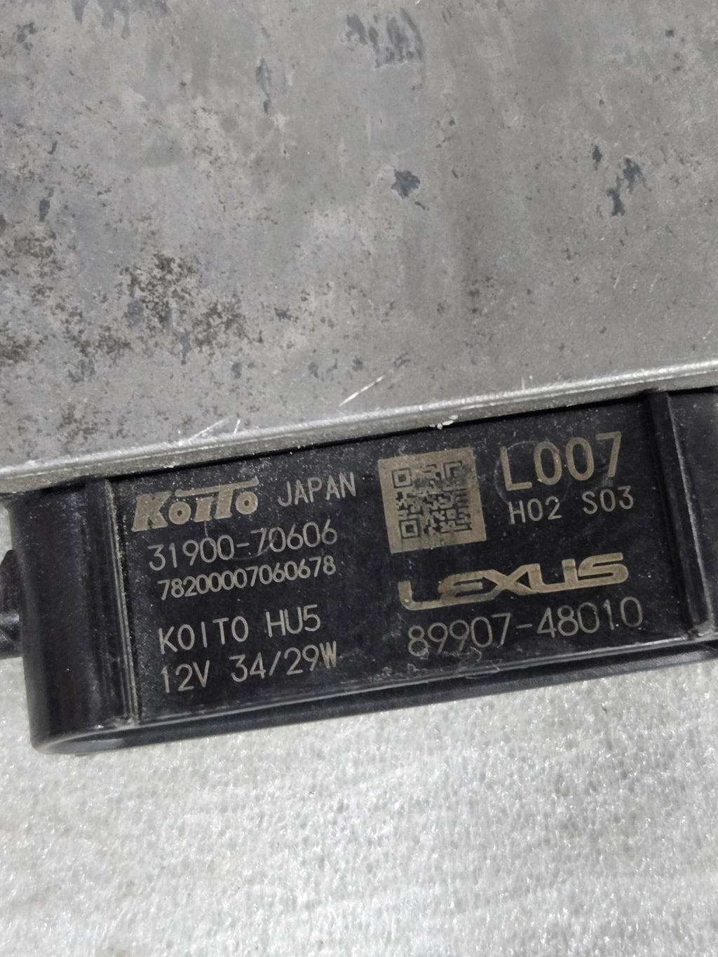 2016-2019 Lexus RX450h RX350 Left Headlight LED Ballast Module OEM 89907-48010