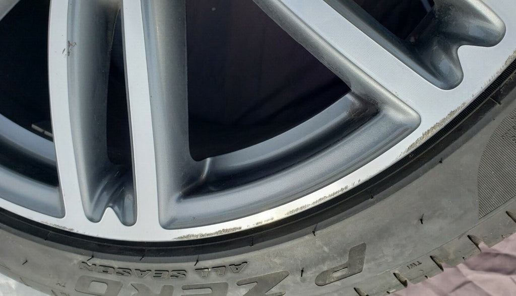 2014 - 2018 MASERATI GHIBLI ALLOY WHEEL RIM 20X10.5 20" 7 SPOKE SILVER OEM