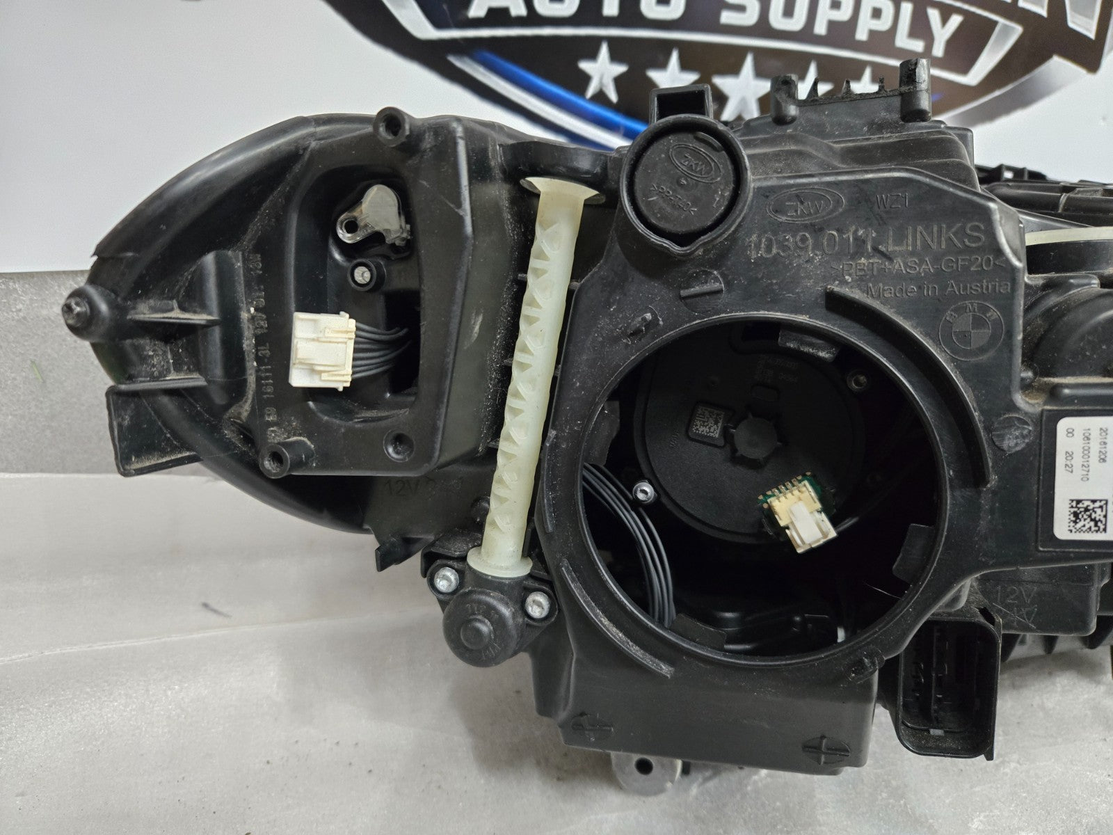 2017-2020 BMW 5 SERIES G30 FULL LED ADAPTIVE HEADLIGHT LEFT 7439197-04 OEM