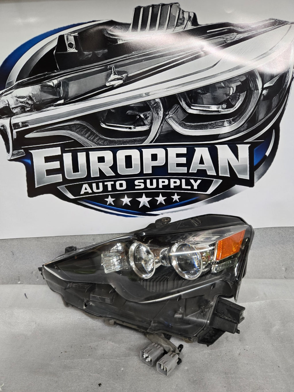 2014 2015 2016 Lexus IS250 IS350 Left Driver Side Dual Projector Headlight OEM