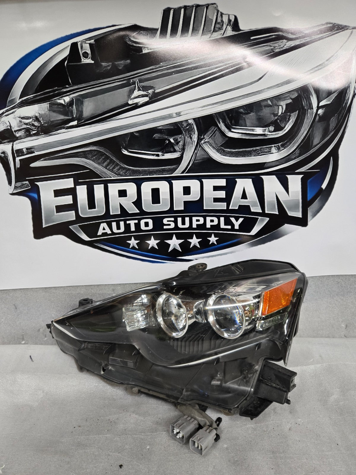 2014 2015 2016 Lexus IS250 IS350 Left Driver Side Dual Projector Headlight OEM