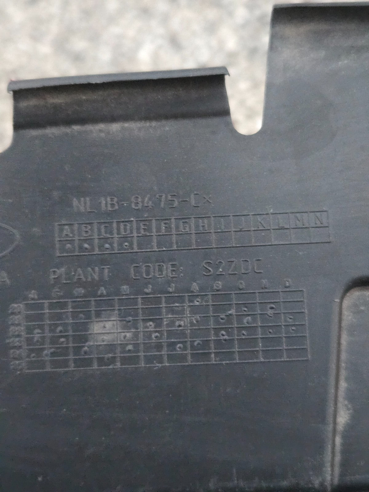 2022-24 FORD EXPEDITION Lower Radiator Support Air Vent Shutter Unit Factory OEM