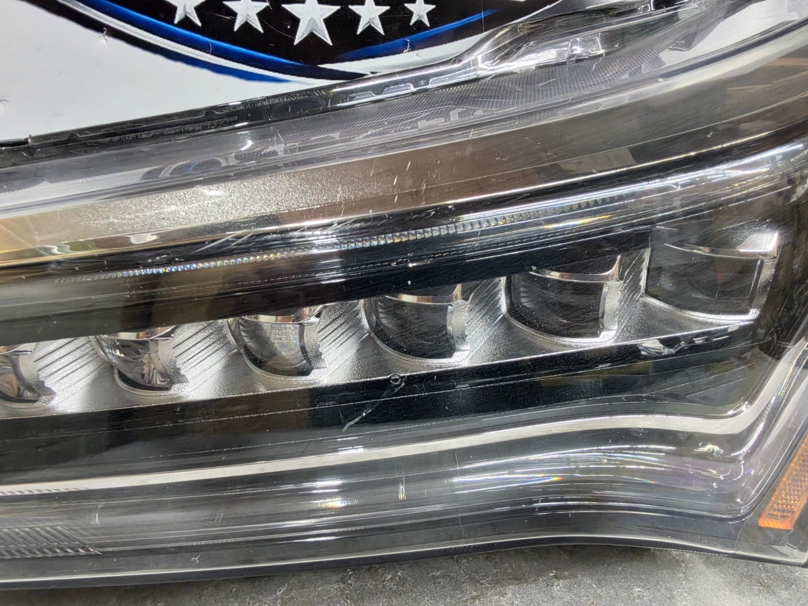 2022-2025 ACURA RDX LEFT LH DRIVERS SIDE CHROME LED HEADLIGHT OEM 33150-TJB-A51