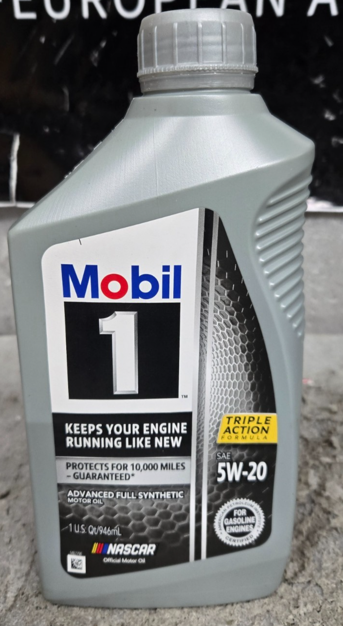 Mobil 1 Advanced Full Synthetic Motor Oil 5W-20, 1 Quart