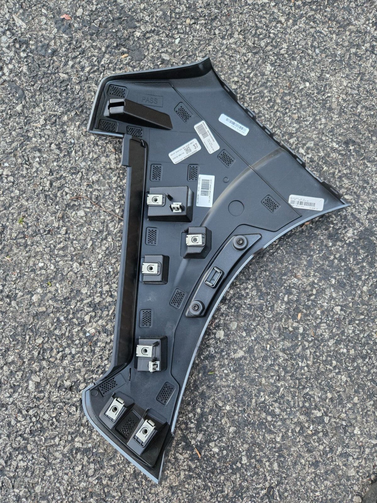 2022-2024 Nissan Frontier S/SV RH Right Passenger Outer Cover Gun Metal Grey OEM