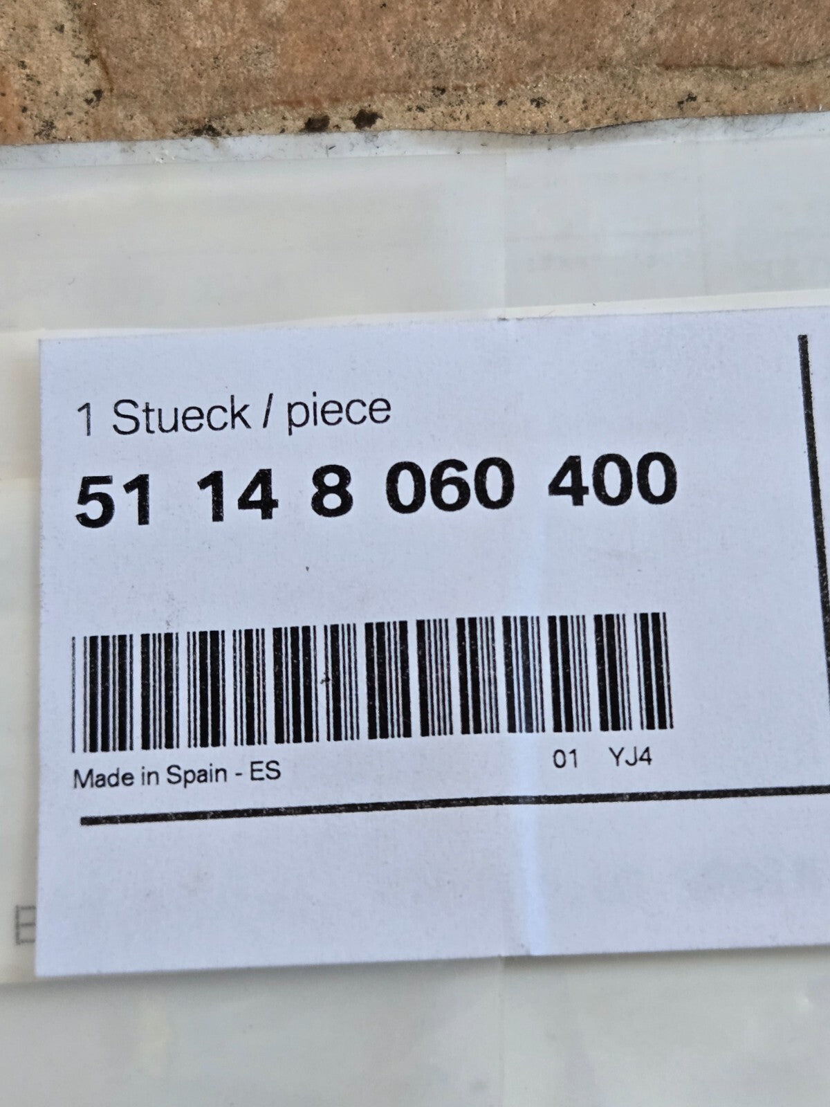 BMW M5 F10 F11 5 Series GENUINE NEW "M5" LABEL STICKER BADGE EMBLEM 51148060400