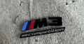 BMW M3 G80 COMPETITION BLACK EMBLEM GENUINE OEM FRONT GRILL PERFORMANCE M POWER 