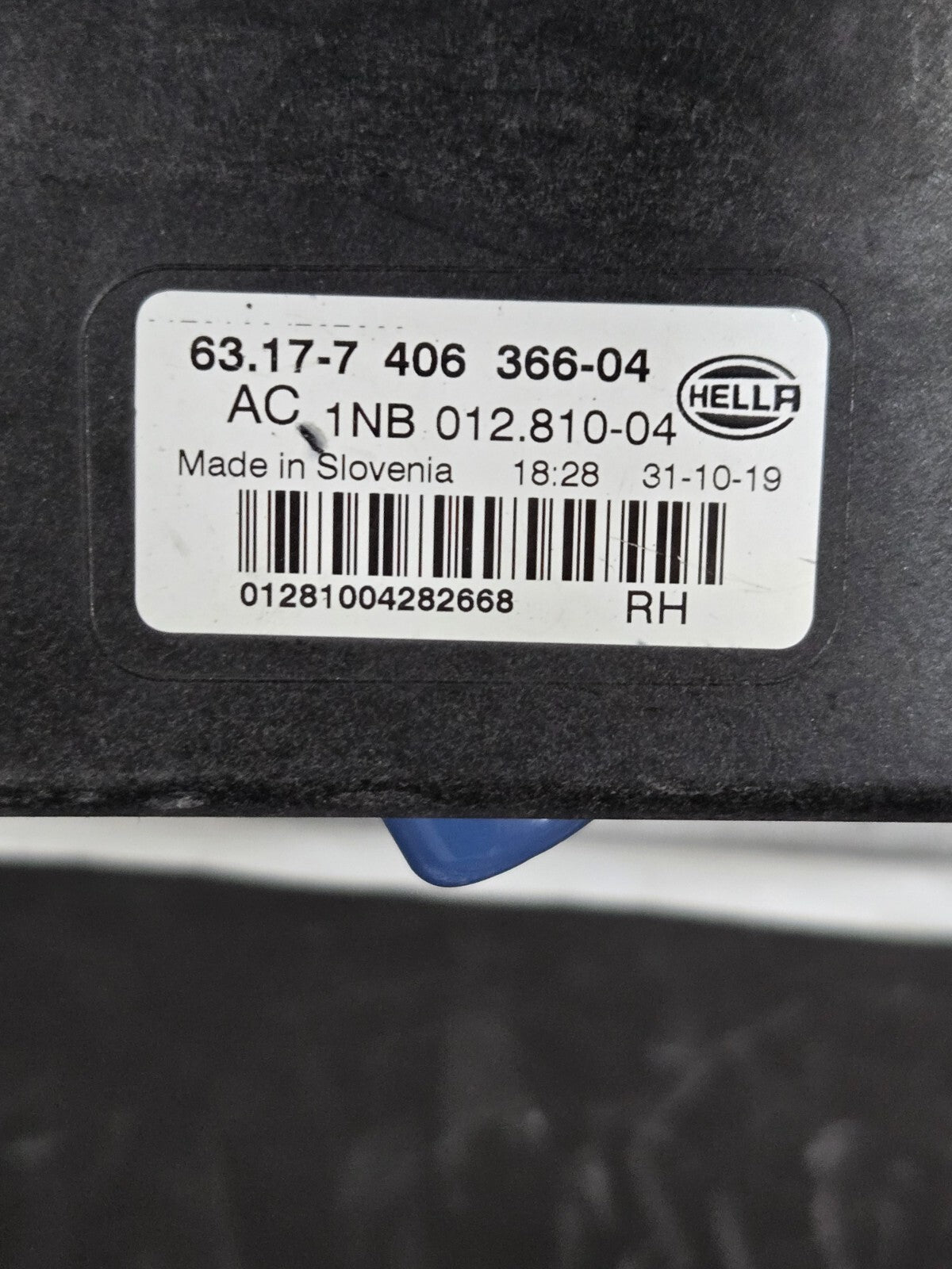 2019 2020 2021 BMW X5 Front Right Passenger RH OEM LED Fog Light 63177406366