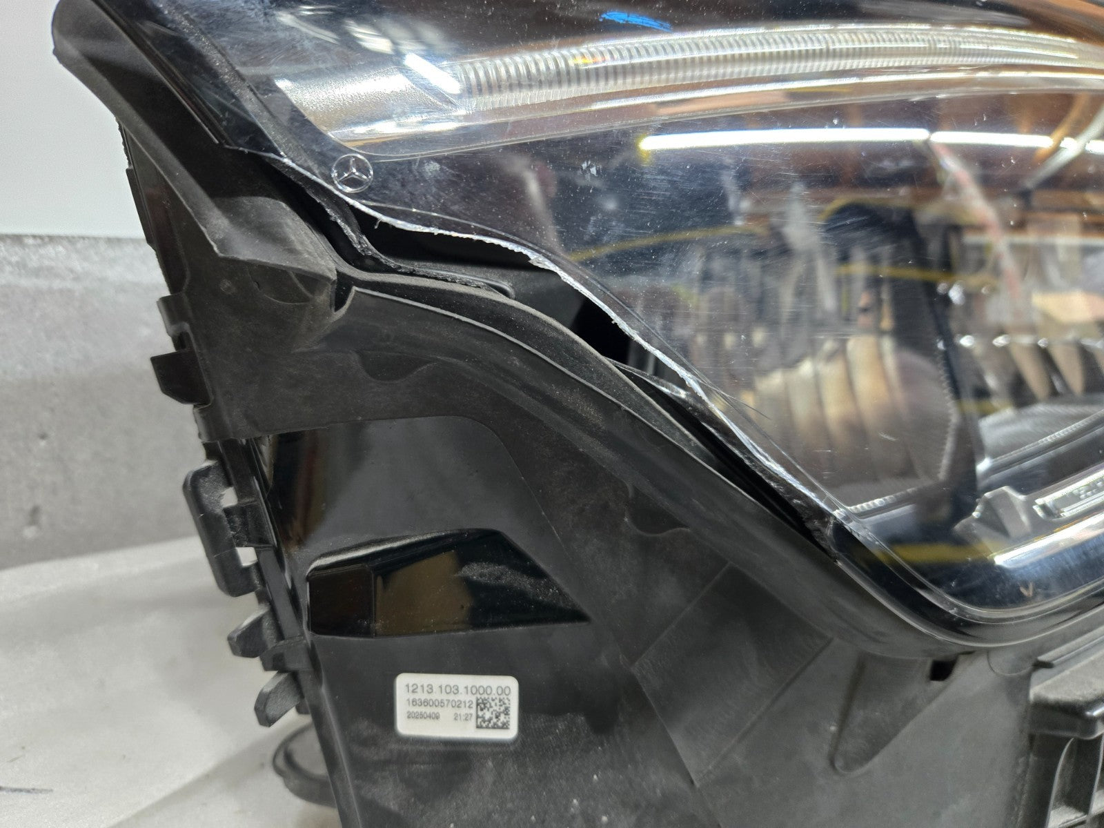 2023-2025 MERCEDES-BENZ GLC300 GLC43 LED HEADLIGHT REFLECTOR STYLE LH OEM