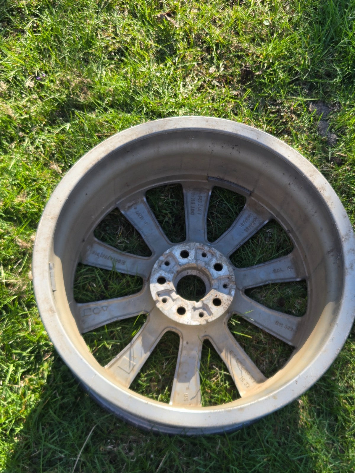 2019-2021 BMW X3 G01 WHEEL RIM  19" 19X7.5 19 INCH OEM 6877326