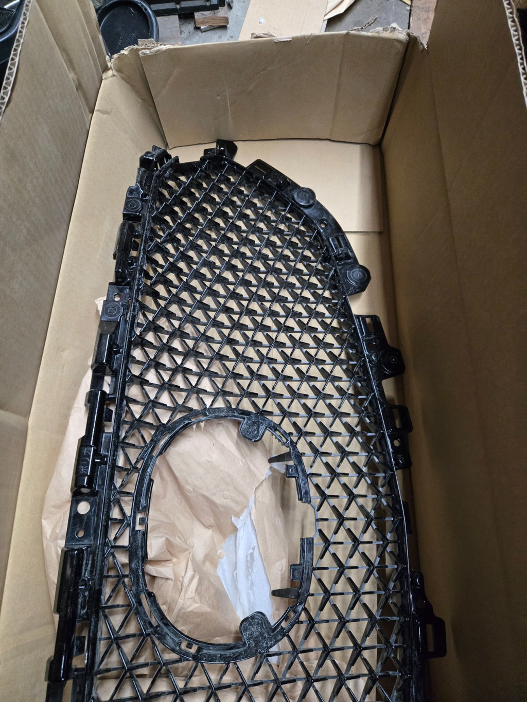 OEM NEW Mazda 2017-2021 CX-5 Front Mesh Bumper Radiator Grille Black KB8C-50-719