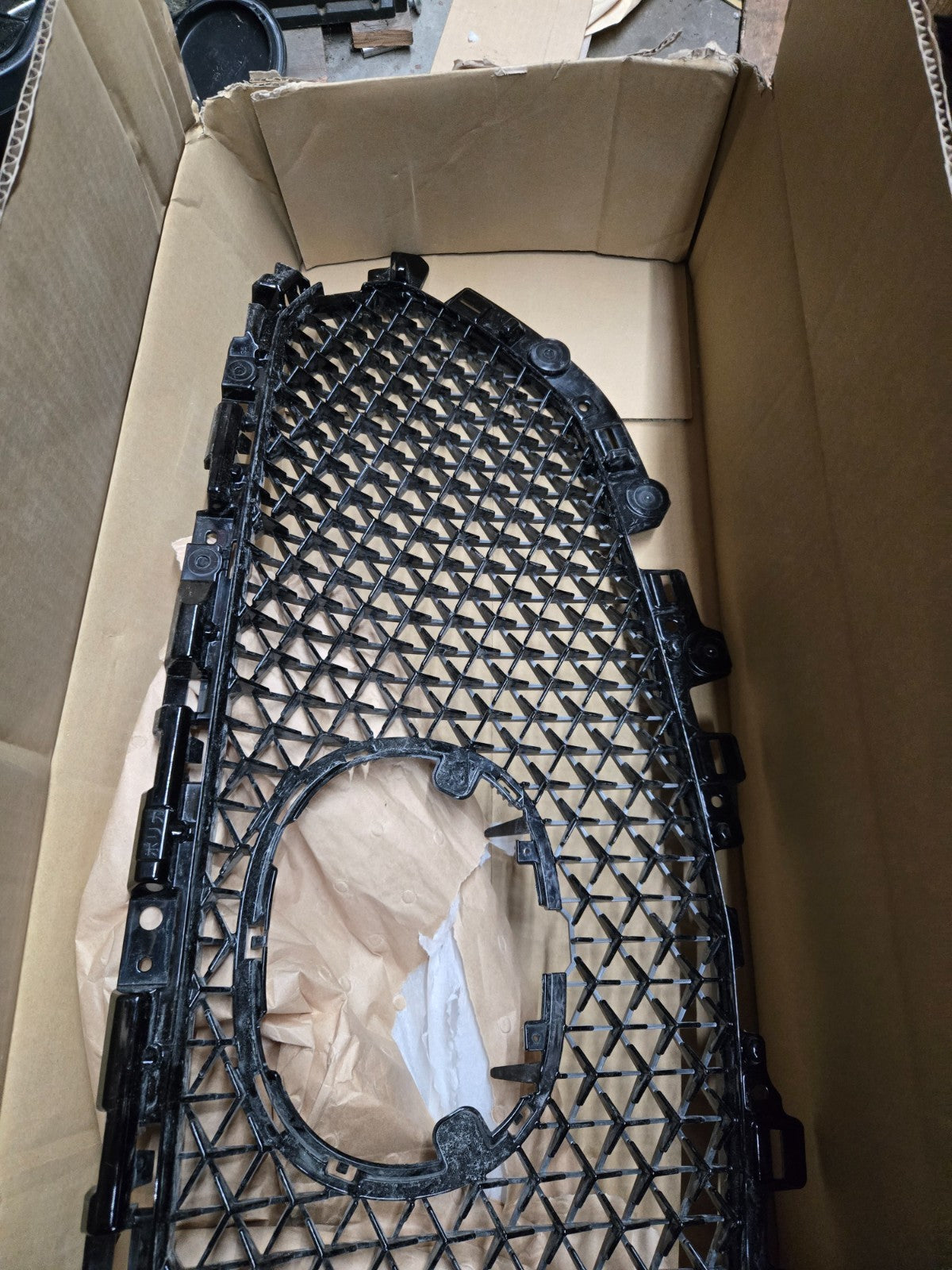 OEM NEW Mazda 2017-2021 CX-5 Front Mesh Bumper Radiator Grille Black KB8C-50-719