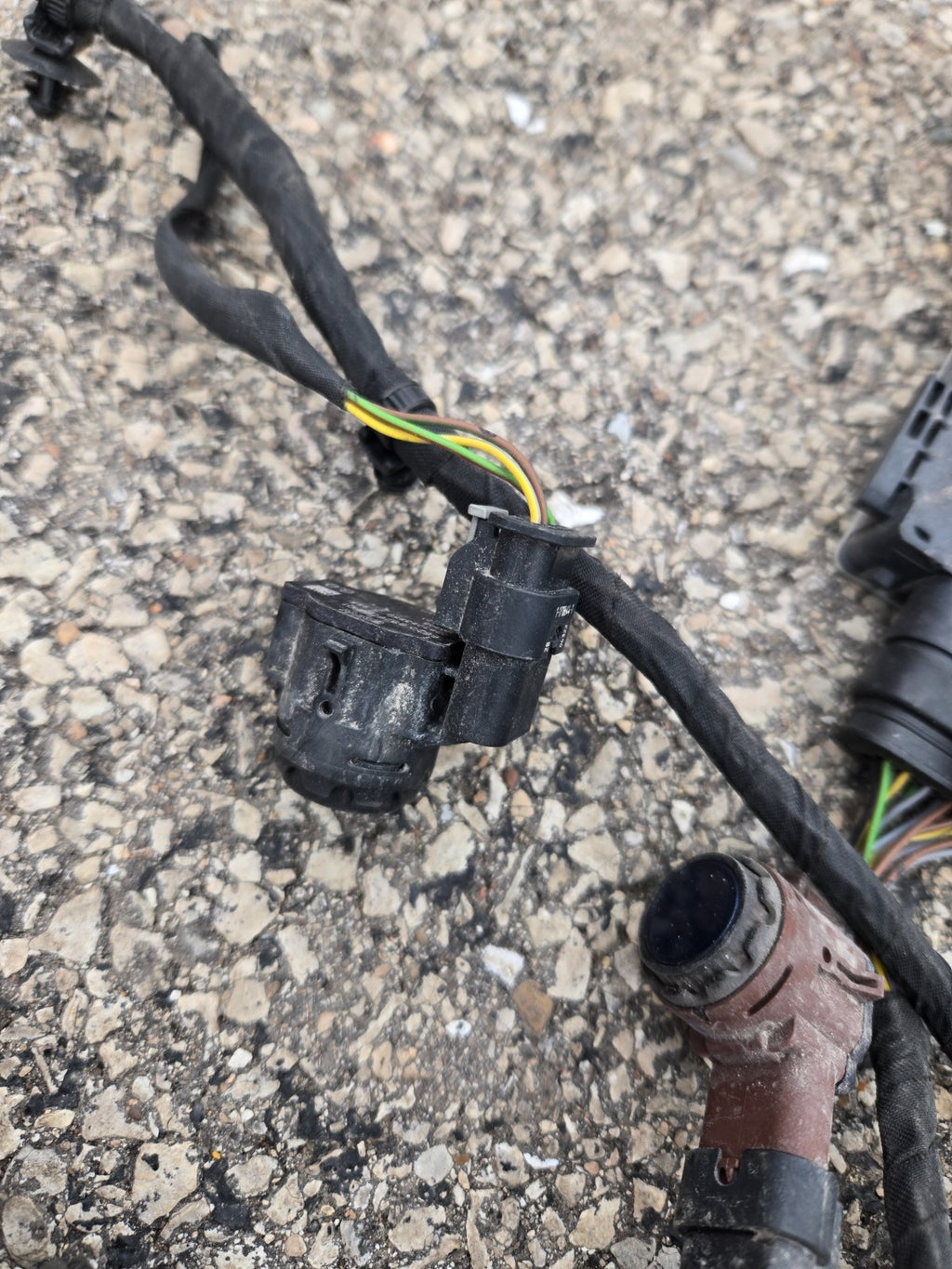 2019-2022 BMW X5 G05 Front Bumper Parking Sensor Harness 8736618 8736616 OEM
