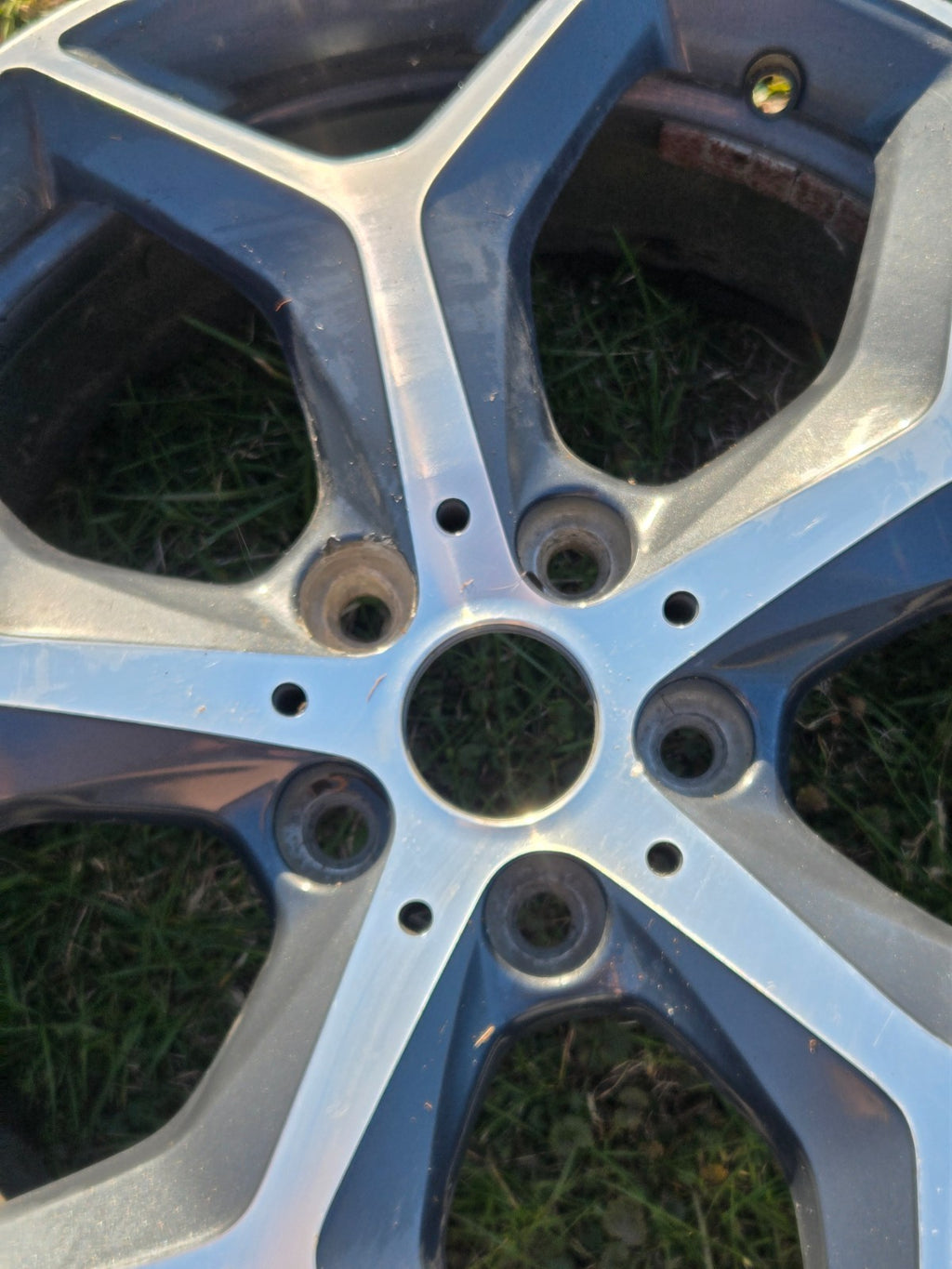 2018 BMW X1 Wheel Rim 18''x7.5'' Alloy 5 Y Spoke Factory OEM 6856070