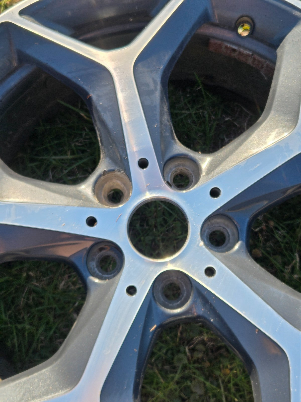 2018 BMW X1 Wheel Rim 18''x7.5'' Alloy 5 Y Spoke Factory OEM 6856070