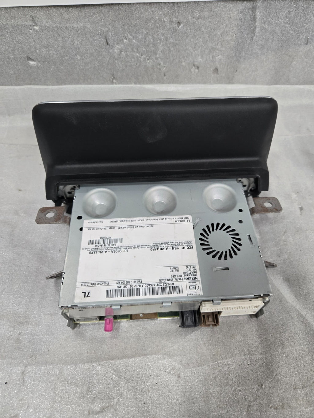 2019-2022 Nissan Altima Radio Touch Screen Display Radio OEM 2591A-6CA0D