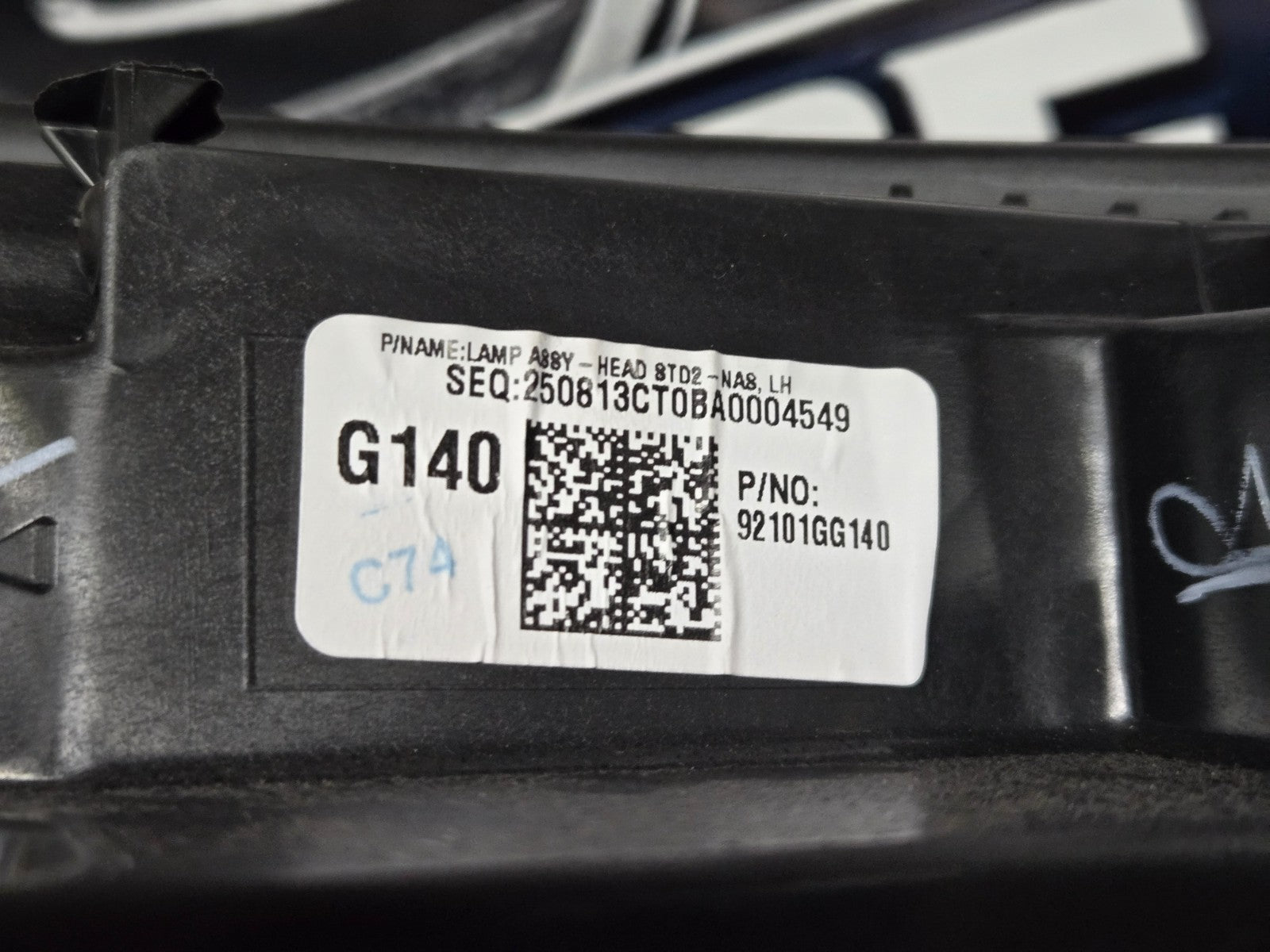 2025-2026 KIA K4 Left LH Driver LED Headlight 92101-GG140 OEM