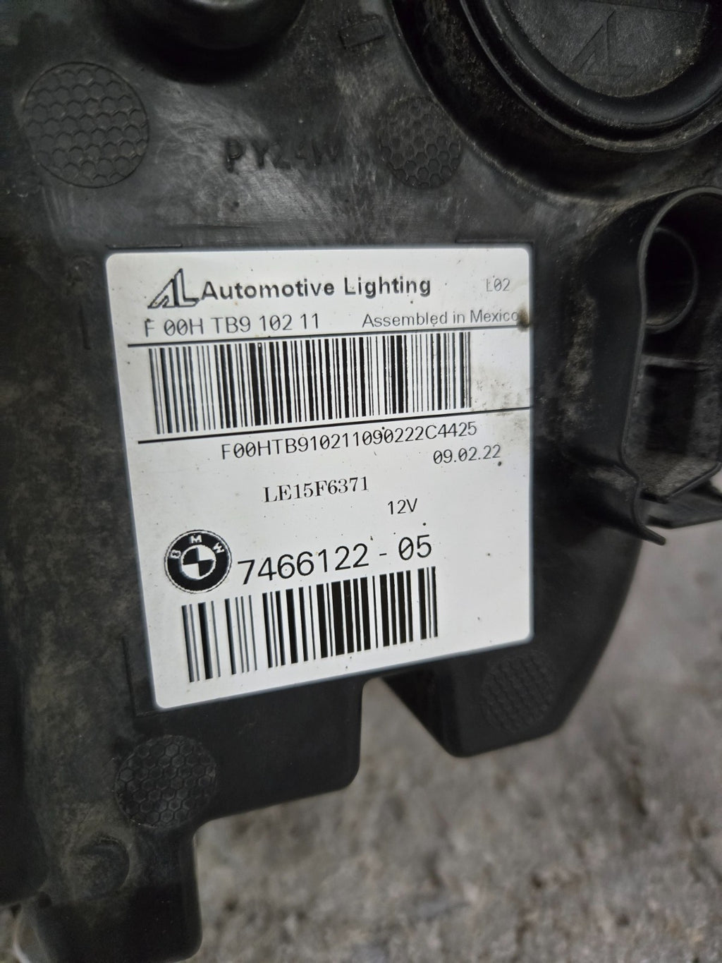 2018-2021 BMW X3/X4 RIGHT RH SIDE NON-ADAPTIVE LED HEADLIGHT OEM 7466122-05