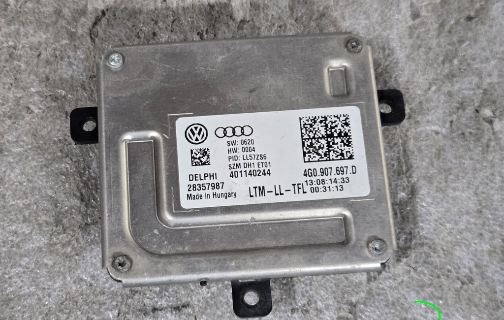 2013-2017 Audi S5 S4 A4 A5 A6 Headlight DRL Ballast Module OEM 4G0907697D