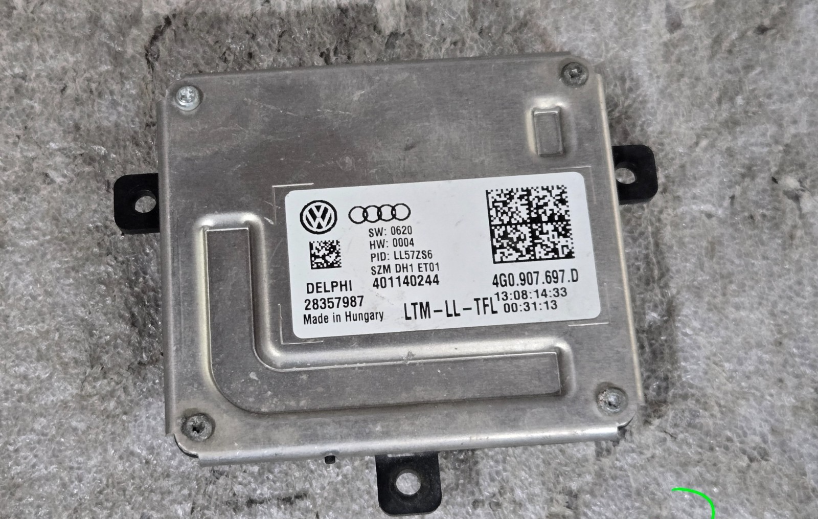 2013-2017 Audi S5 S4 A4 A5 A6 Headlight DRL Ballast Module OEM 4G0907697D