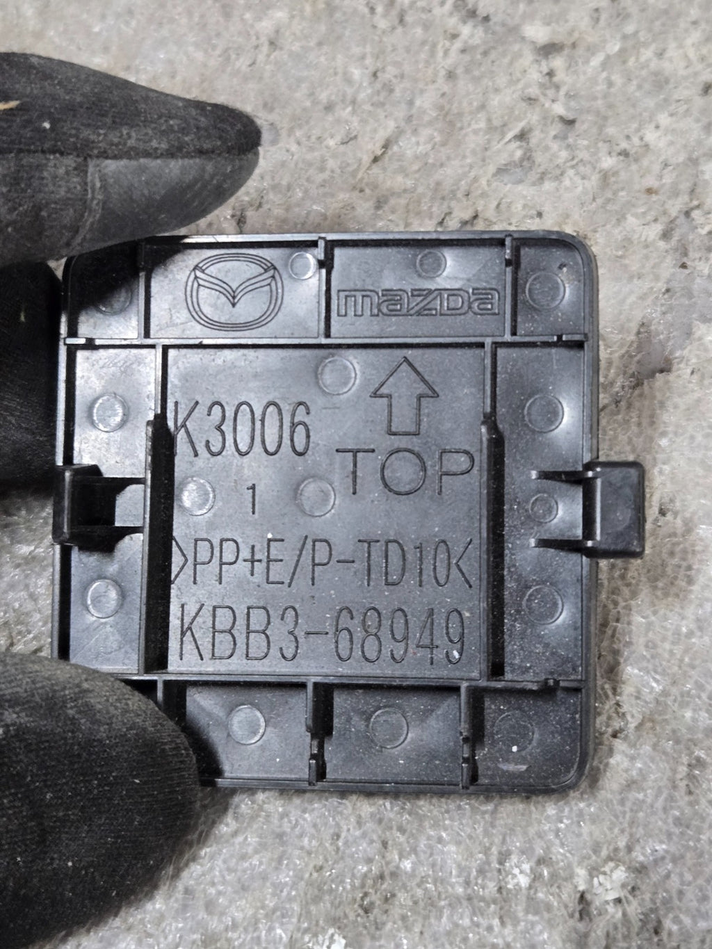 Hole Cover - Mazda (KBB368949 02) 2024-2025 Mazda - kbb36894902 KBB3-68949