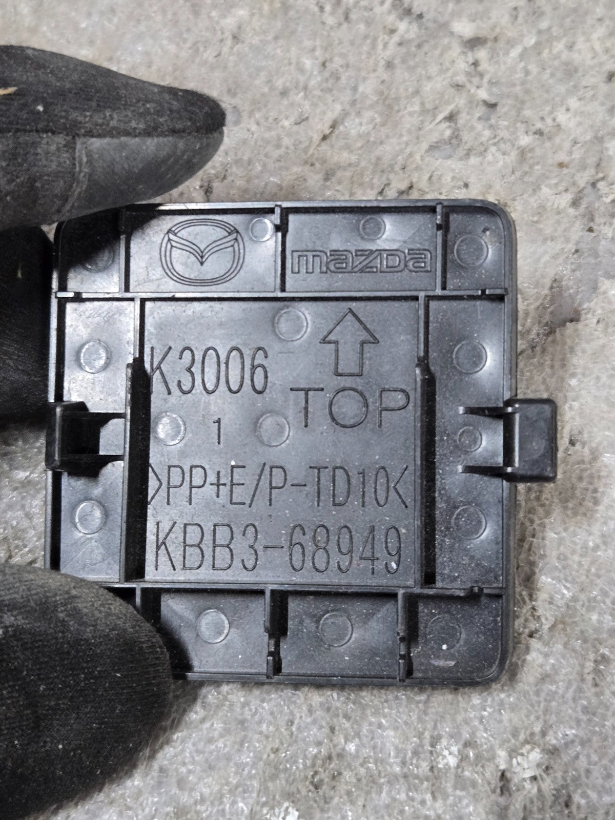 Hole Cover - Mazda (KBB368949 02) 2024-2025 Mazda - kbb36894902 KBB3-68949