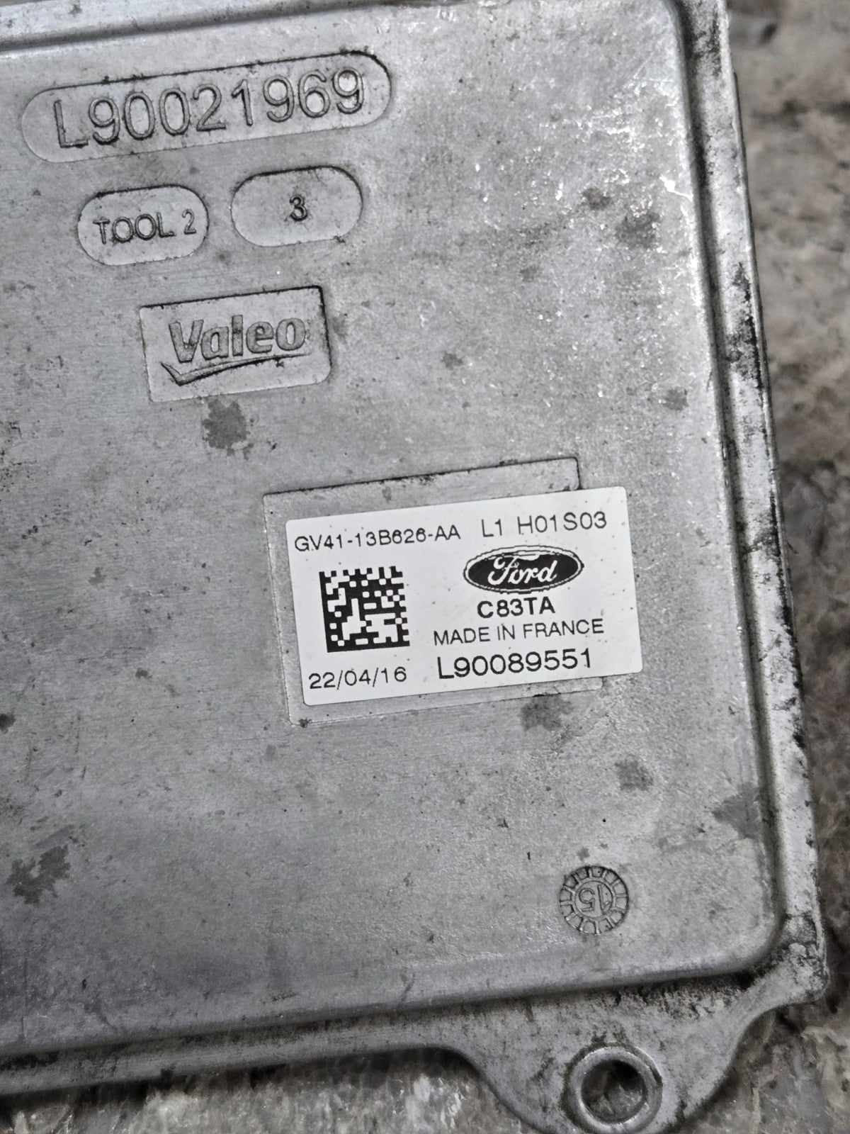 2017-2019 Ford Escape LED Headlight Control Module Ballast Unit OEM L90089551
