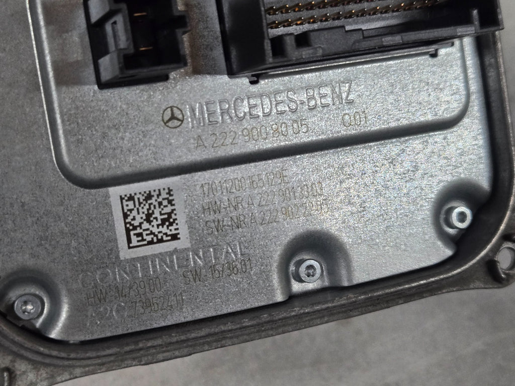 Mercedes Benz Original LED Headlight Control Module C-Class A2229008005 OEM