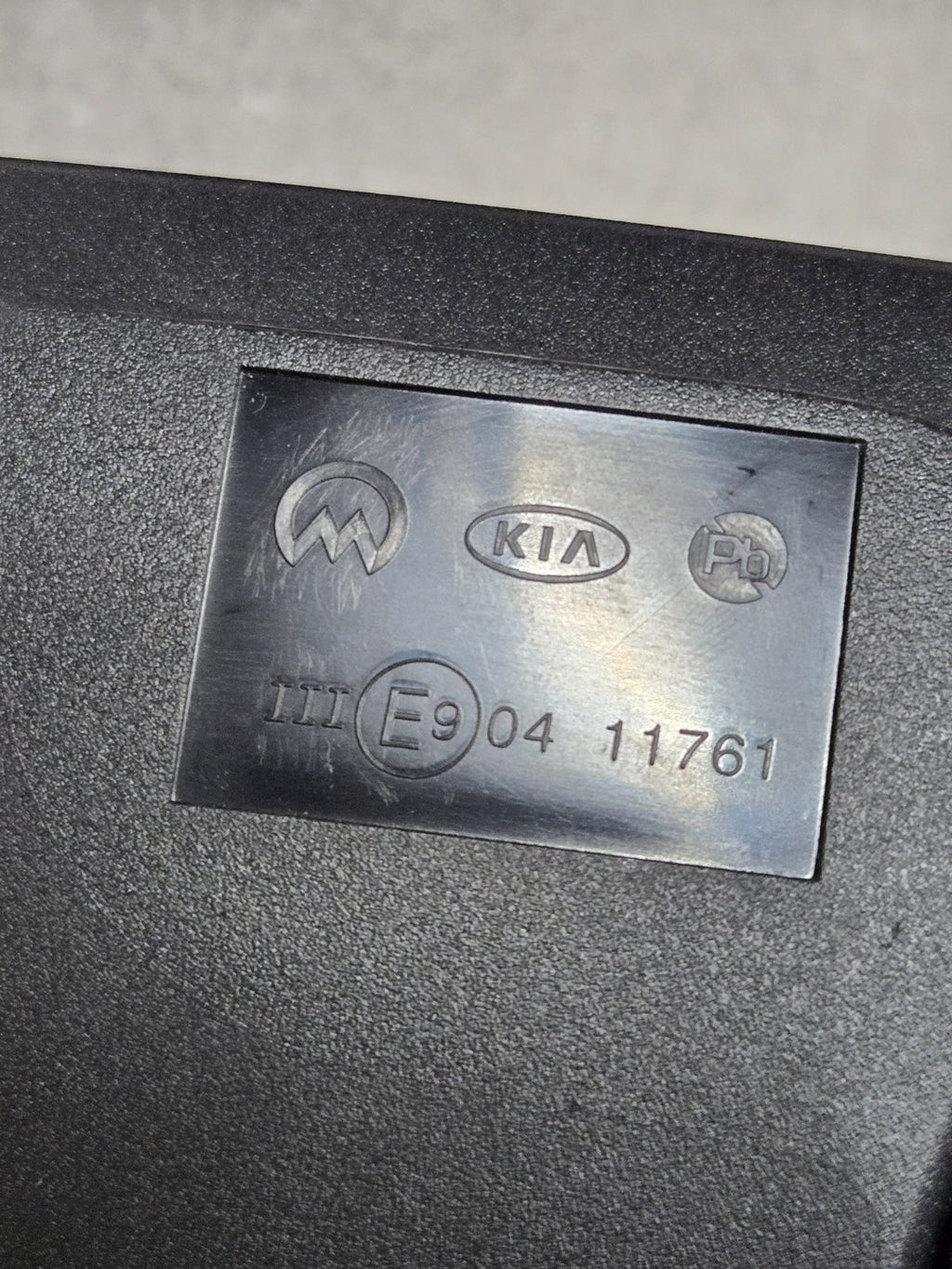 2022 - 2024 Kia Forte Left LH Driver Side Door Mirror OEM 87610M7091 *NO COVER